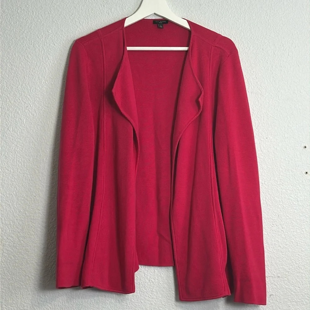 Talbots Petites Pink Cardigan‎ Sweater Womens Large